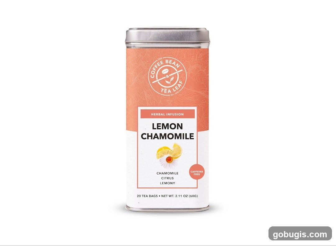 Lemon Chamomile Tea Tin