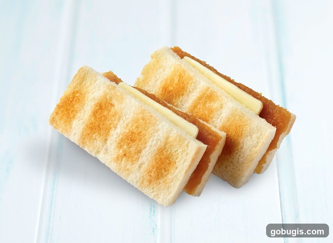 Toast with Butter and Jam