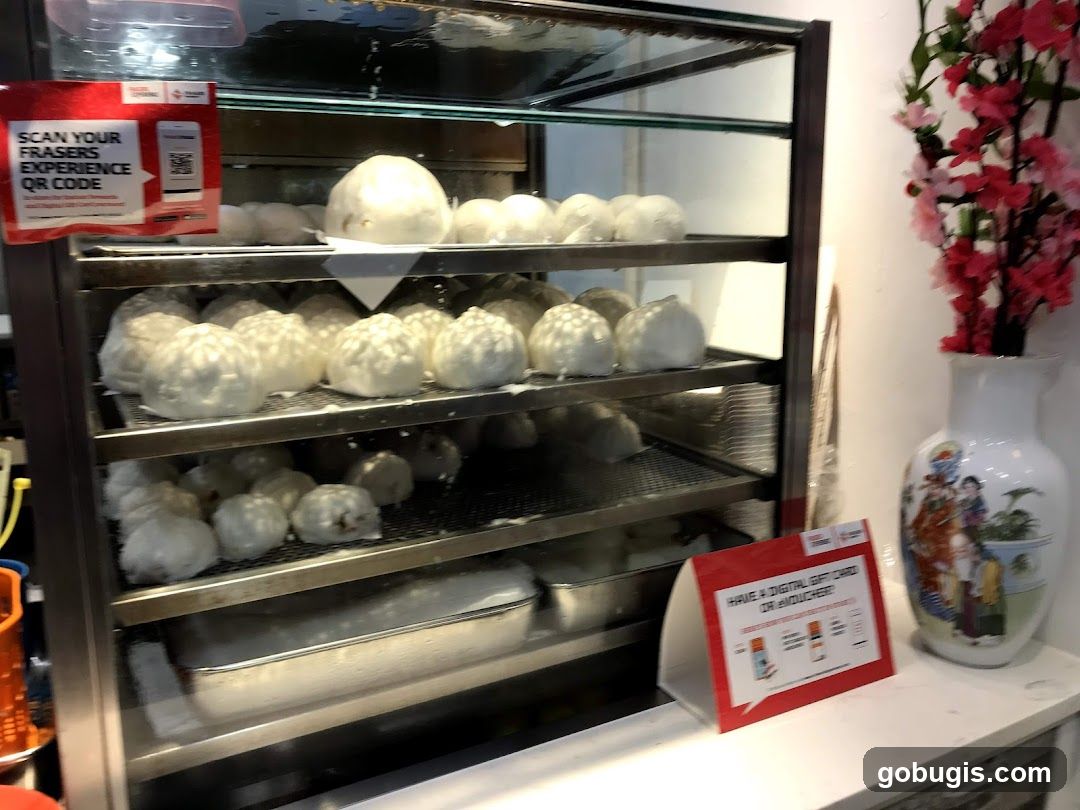 Steamed Buns Display