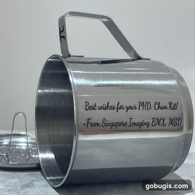 Engraved Metal Cup