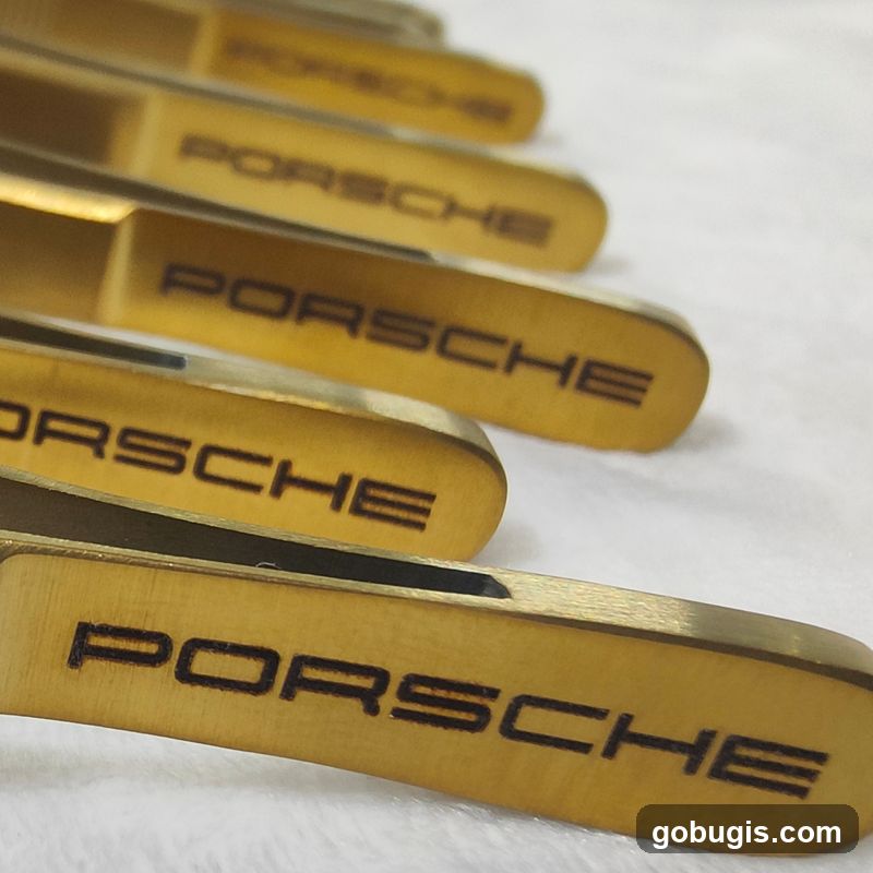 Porsche Tie Clips