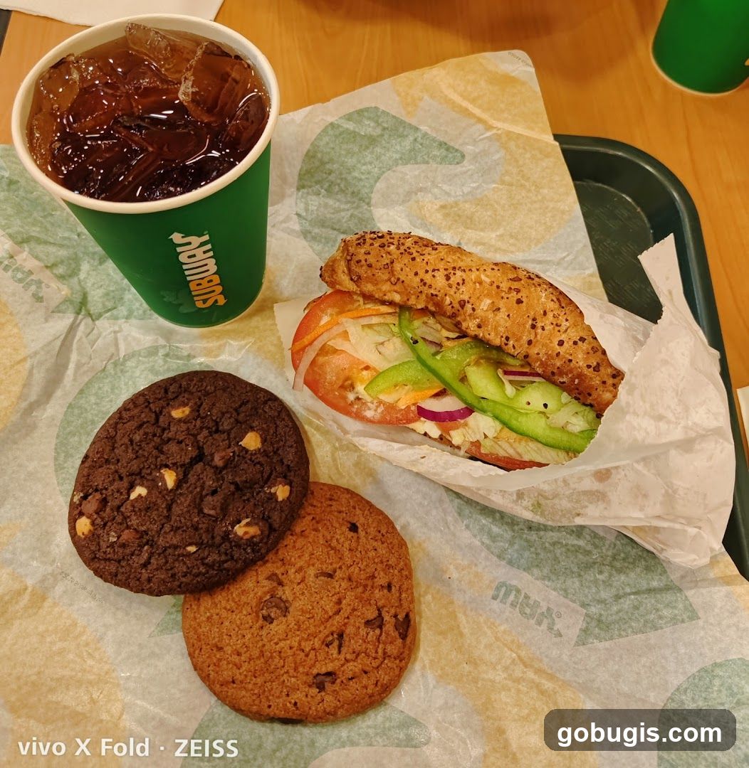 Subway Sandwich Preparation