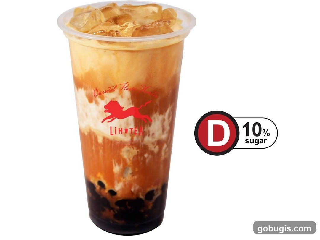 Thai Milk Tea with Boba