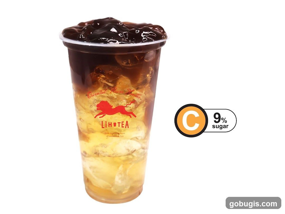Iced Tea with Boba