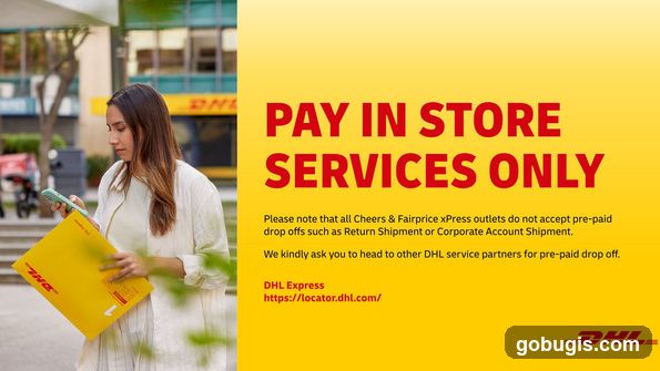 DHL Express Service Point - Bras Basah Cheers Store