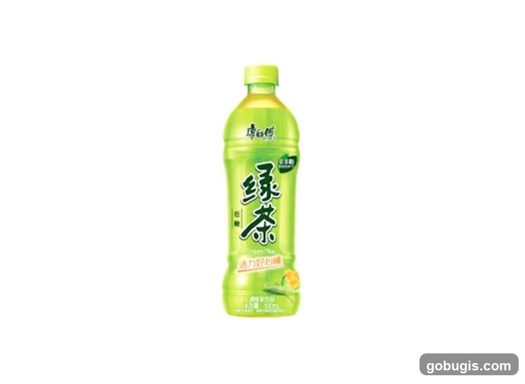 Green Tea Bottle
