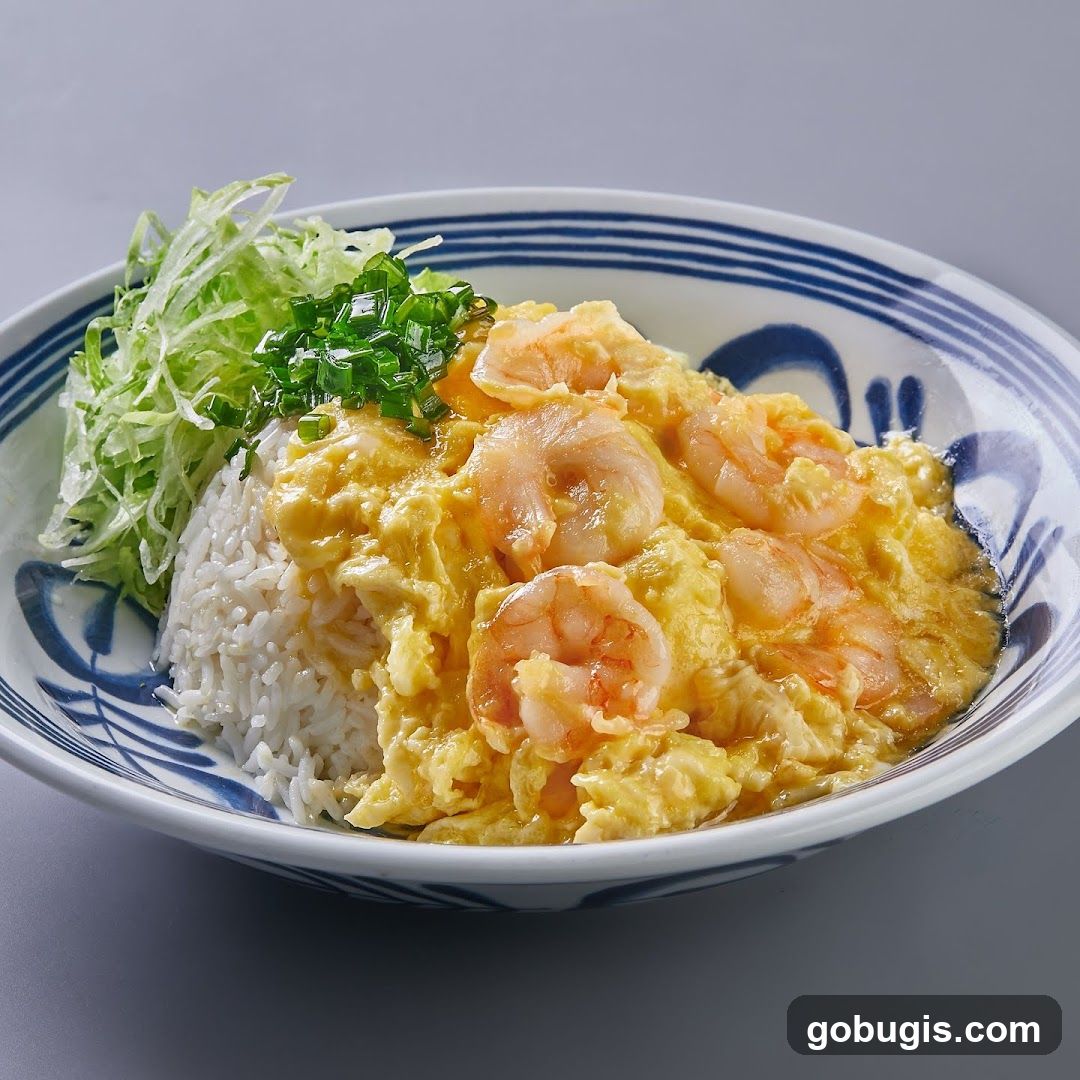 Shrimp and Egg Rice Bowl