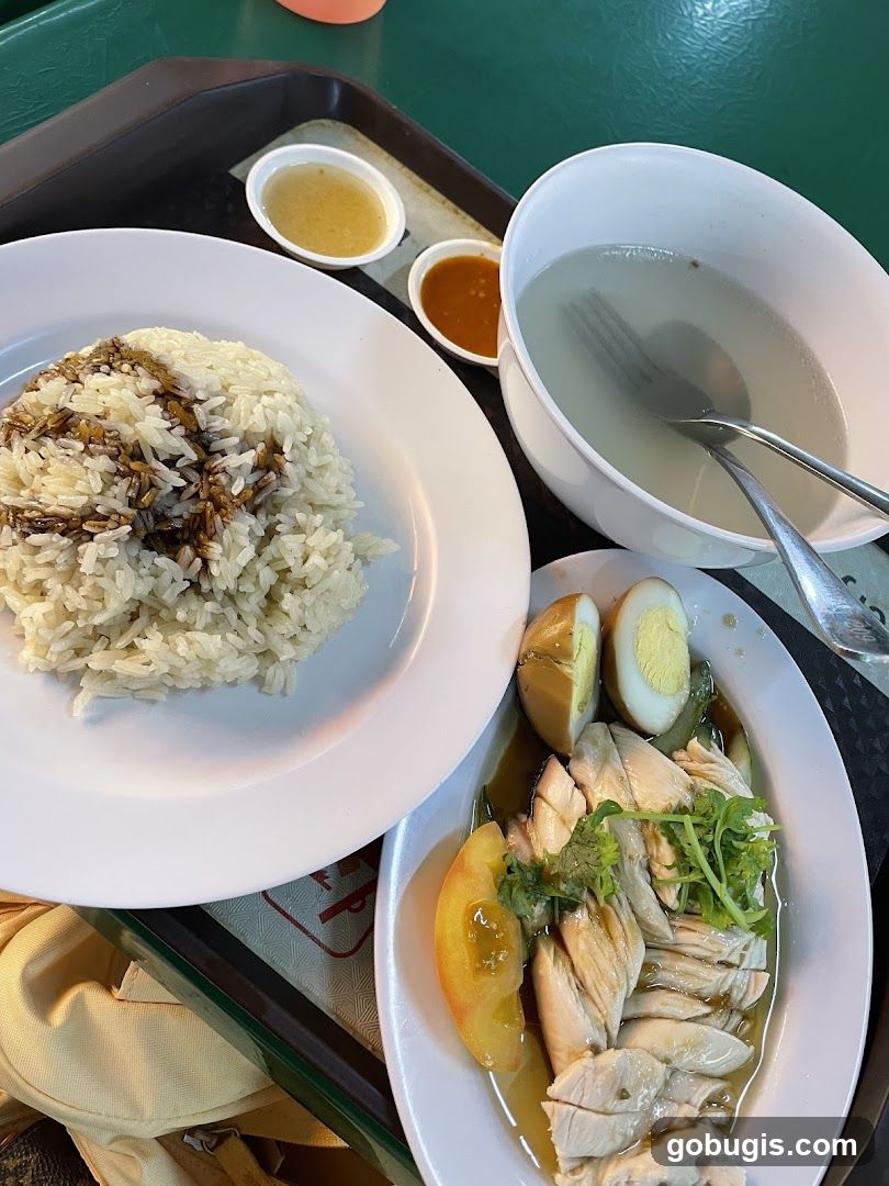 Hainanese Chicken Rice