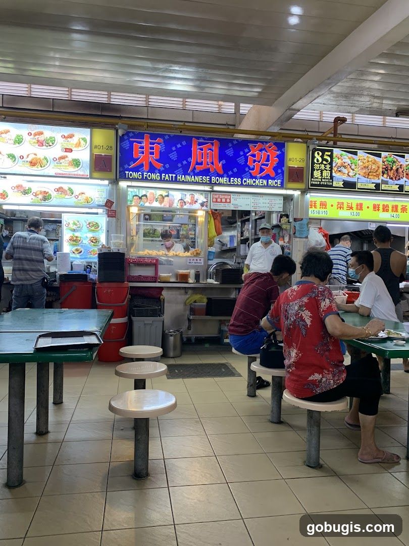 Food Stall in a Market