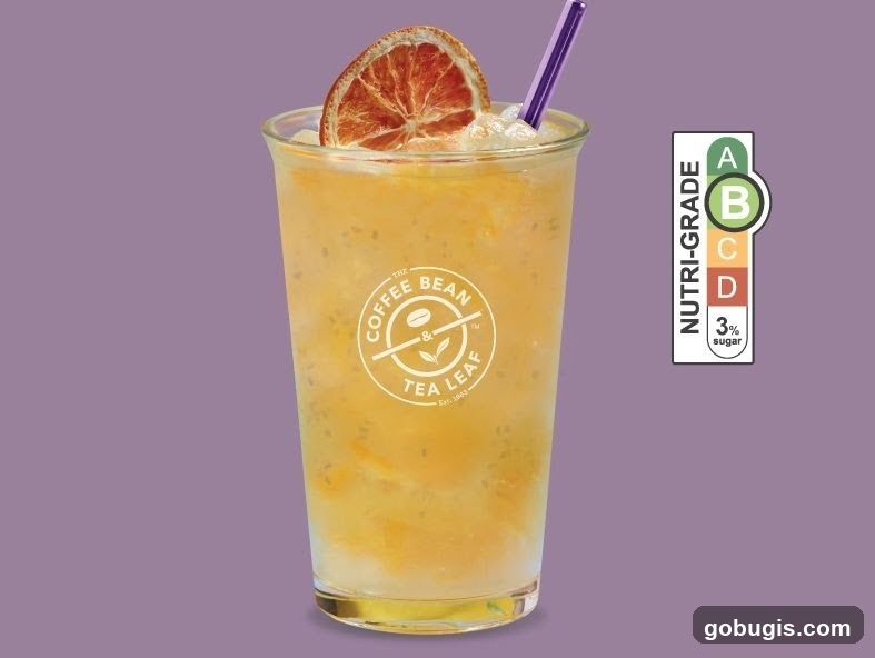 Orange Drink with Dried Orange Slice