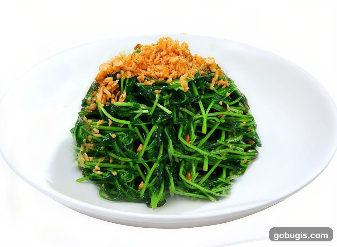 Stir-fried Greens with Garlic