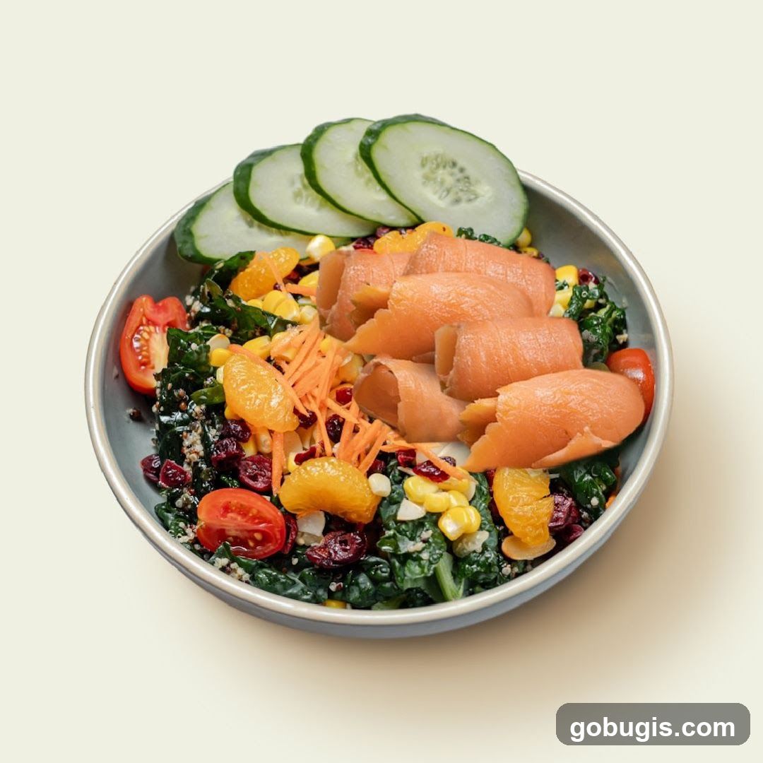 Salmon Salad Bowl