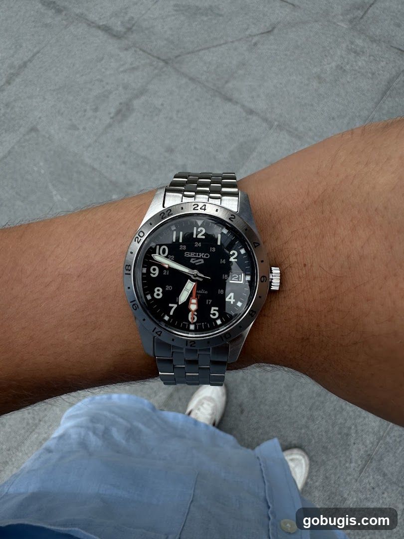 Seiko 5 GMT Watch