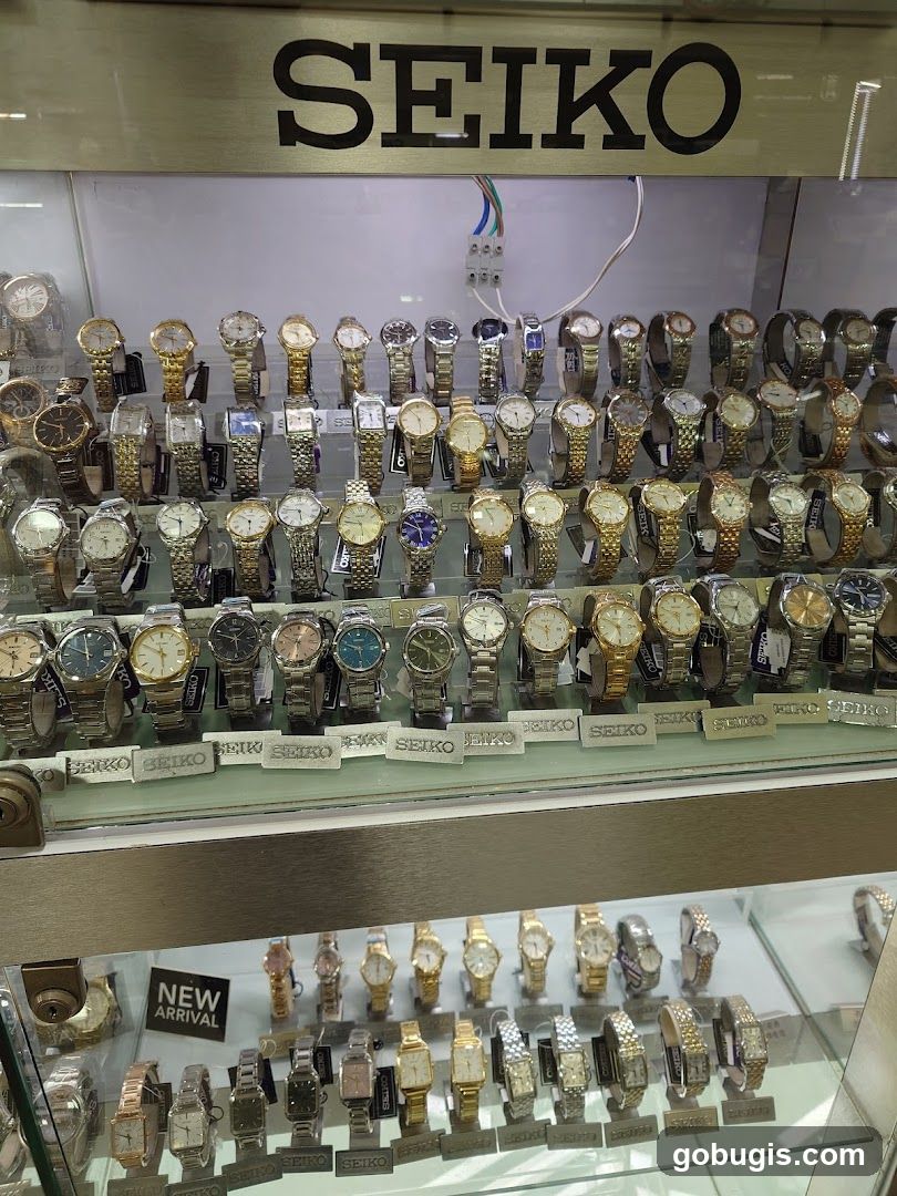 Seiko Watches Display