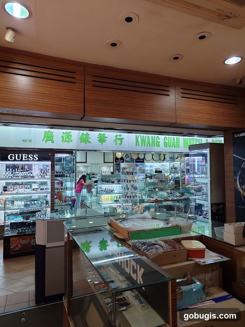 Watch Store Interior