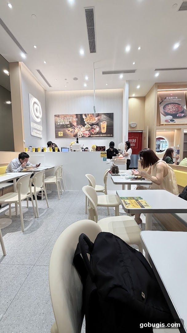 Restaurant Interior with Diners
