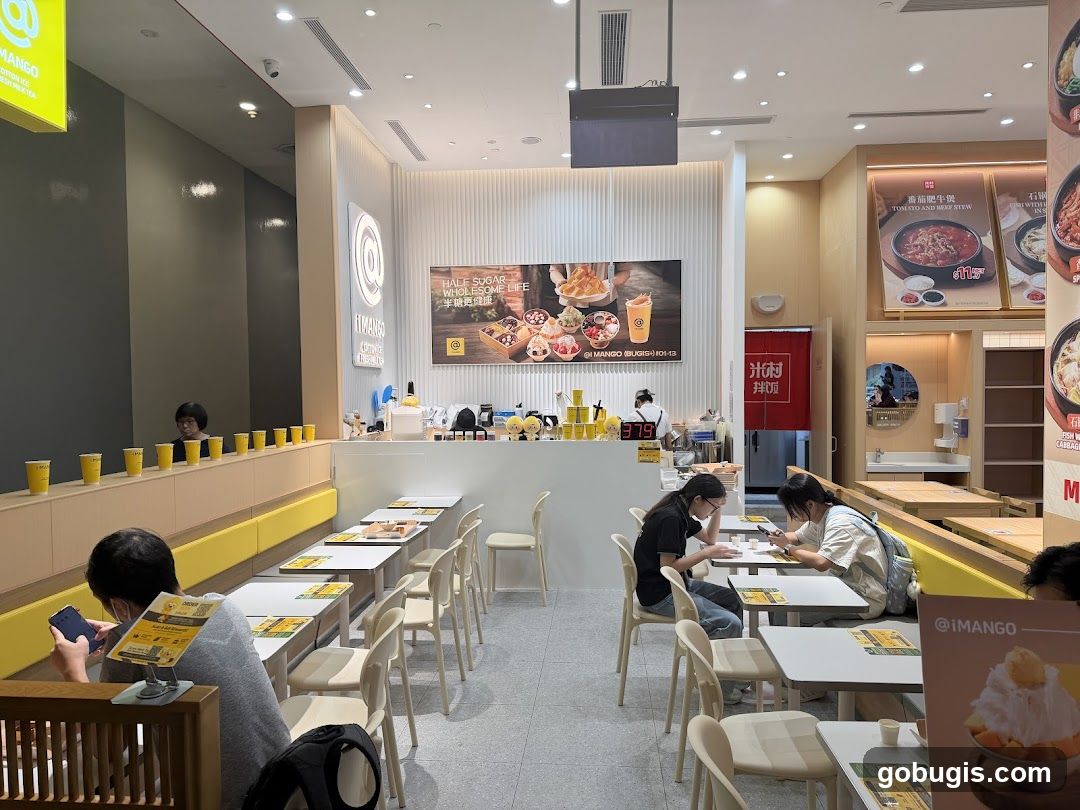 Dessert Shop Interior