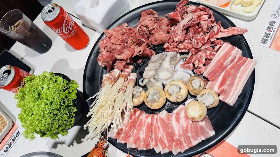 Assorted BBQ Ingredients