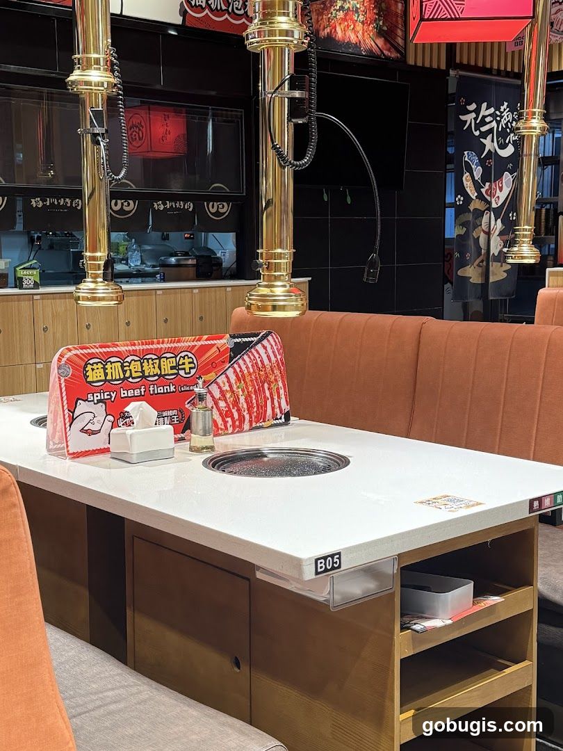 Table Setting at a Restaurant