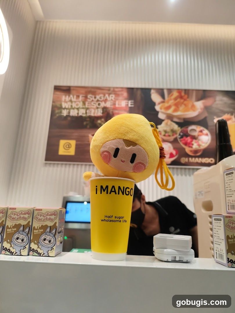 Mango Drink with Plush Toy
