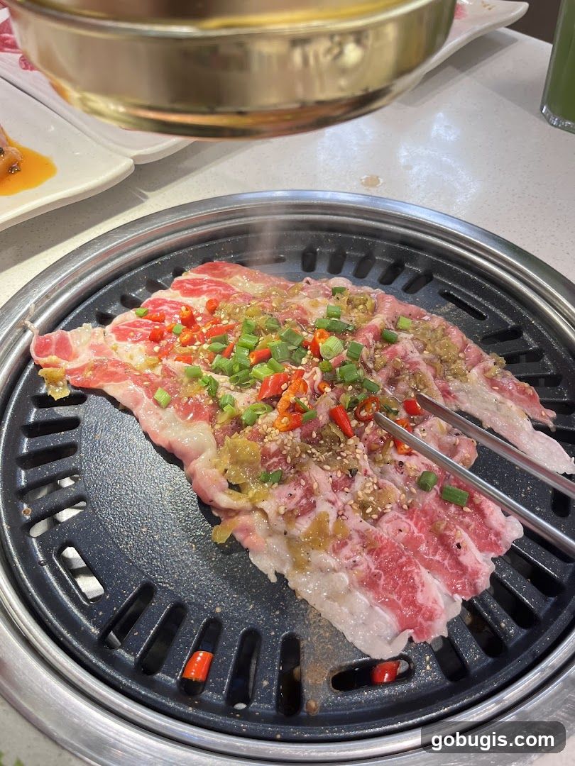 Marinated Beef Grilling