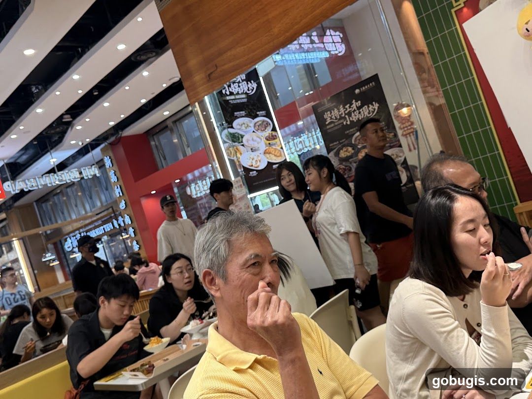 People Eating in a Restaurant