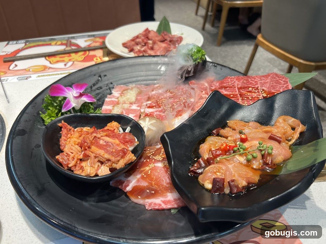 Assortment of Raw Meats