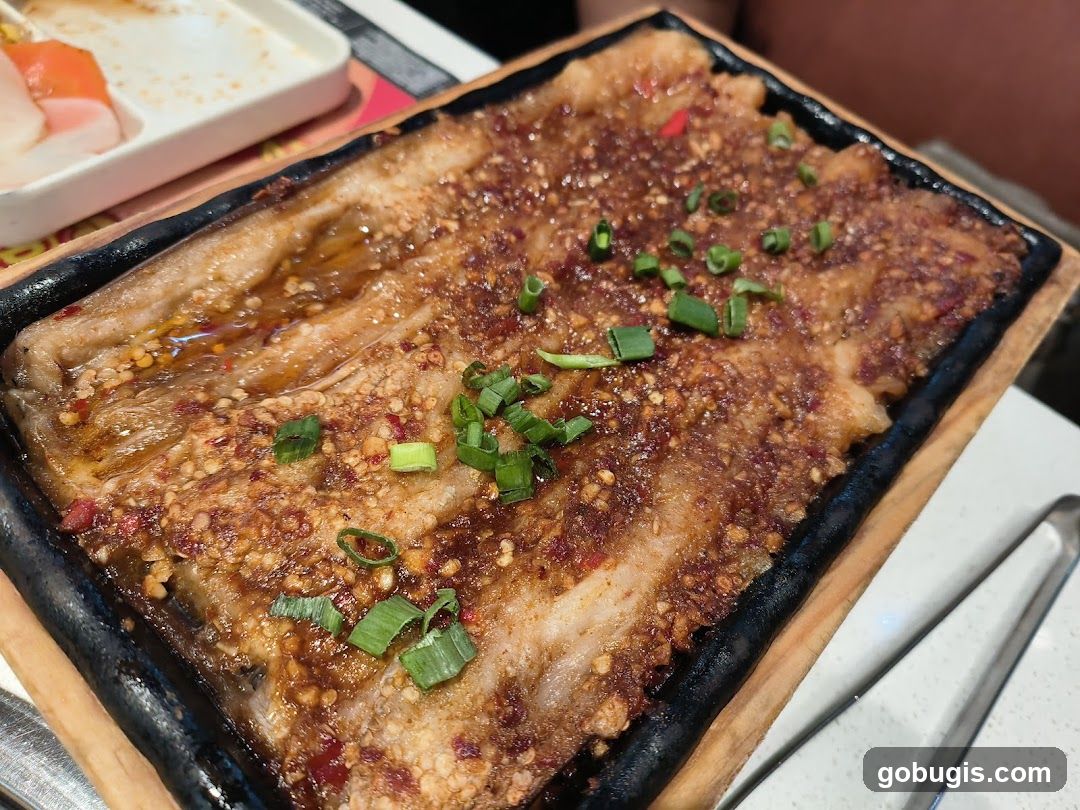 Sizzling Eggplant Dish