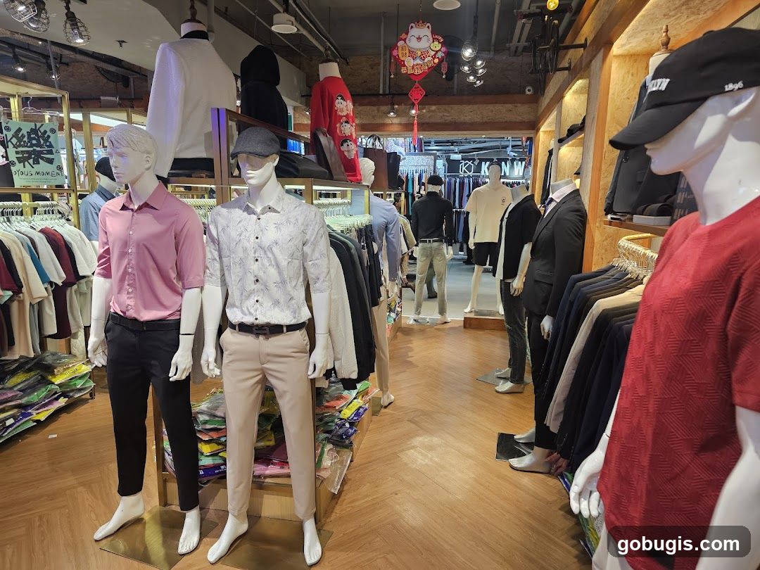 Men's Clothing Store Interior
