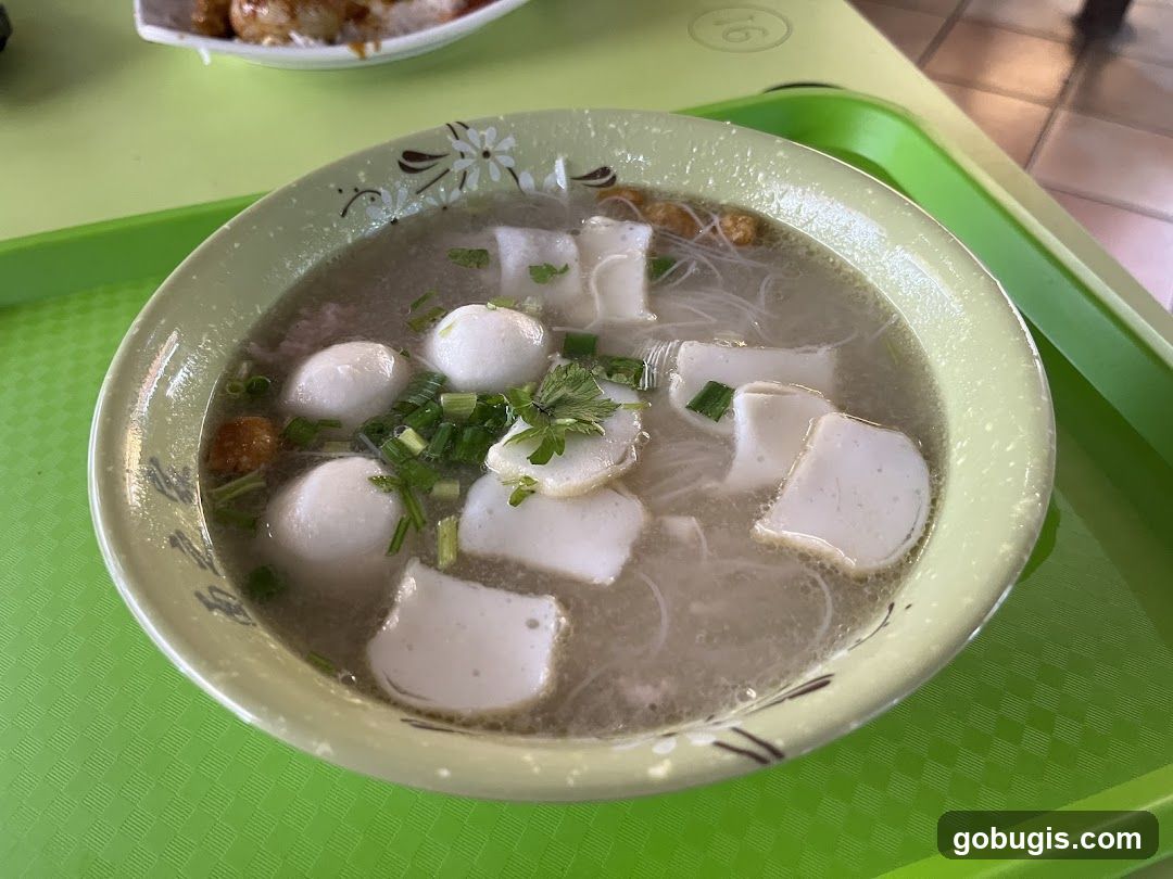 Fish Ball Noodle Soup