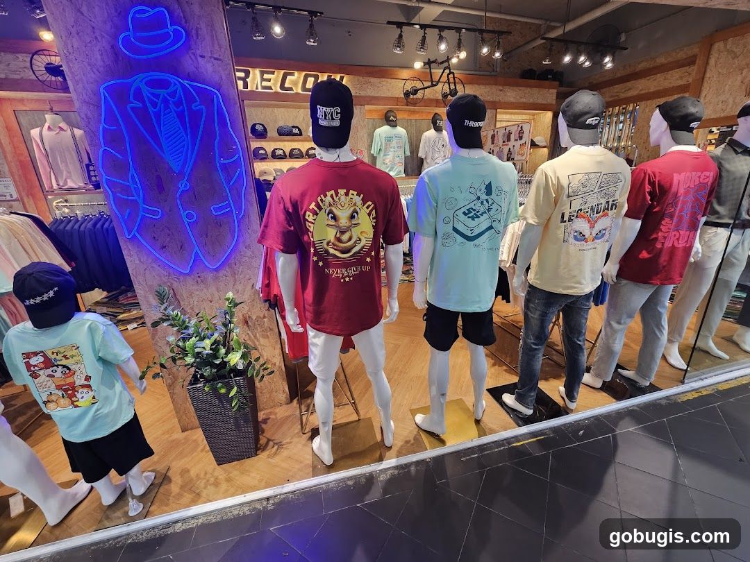 Clothing Store Display
