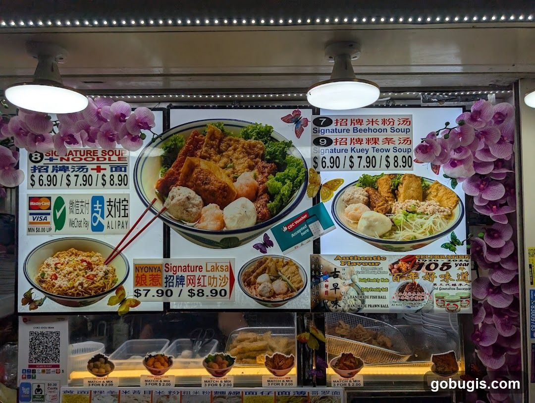 Food Stall Menu
