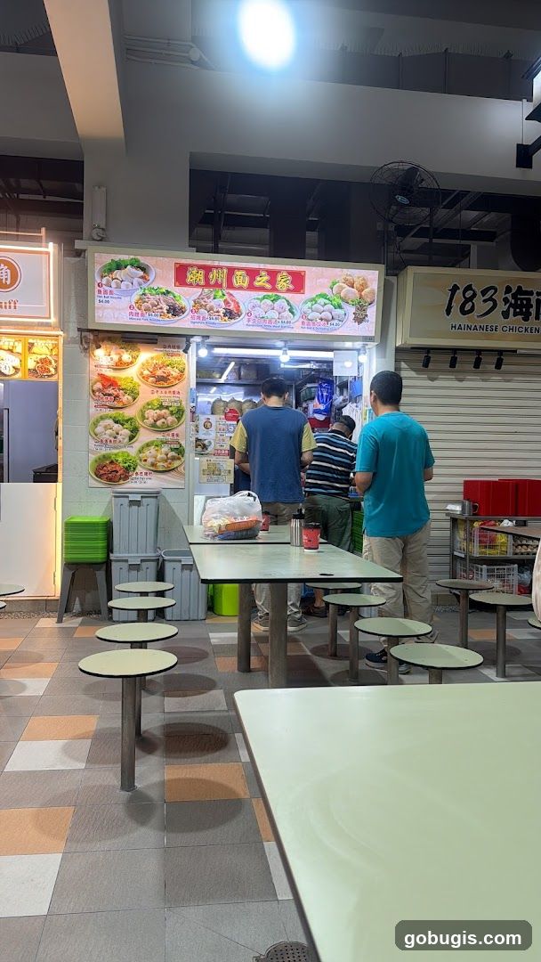 Food Stall with Menu