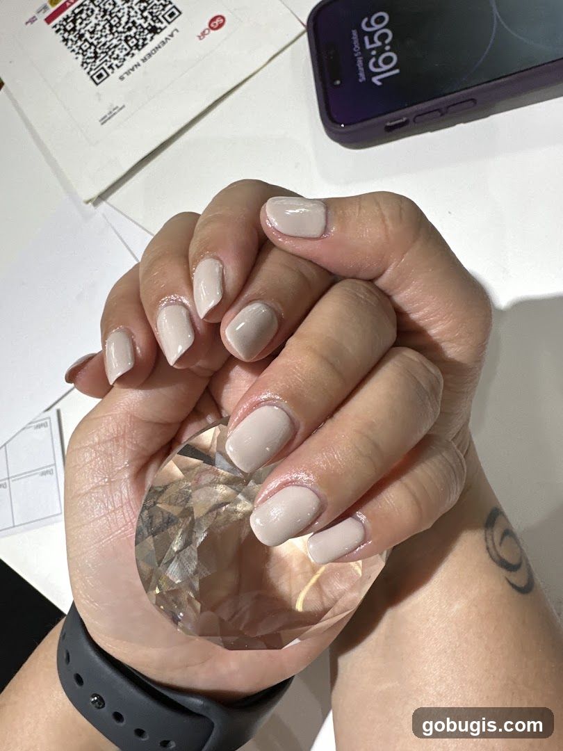 Lavender Nails
