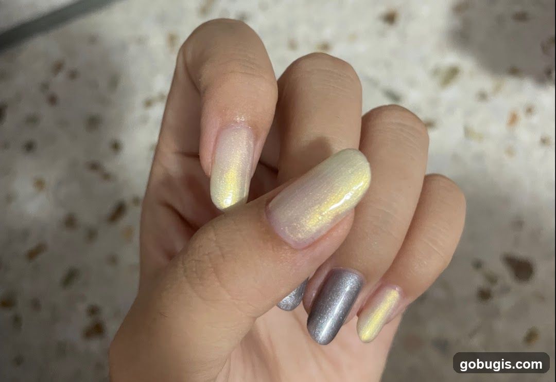 Lavender Nails