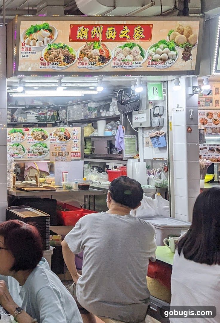 Food Stall Menu