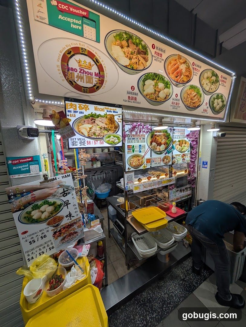 Food Stall Menu