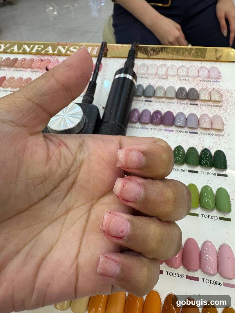 Nail Salon Display