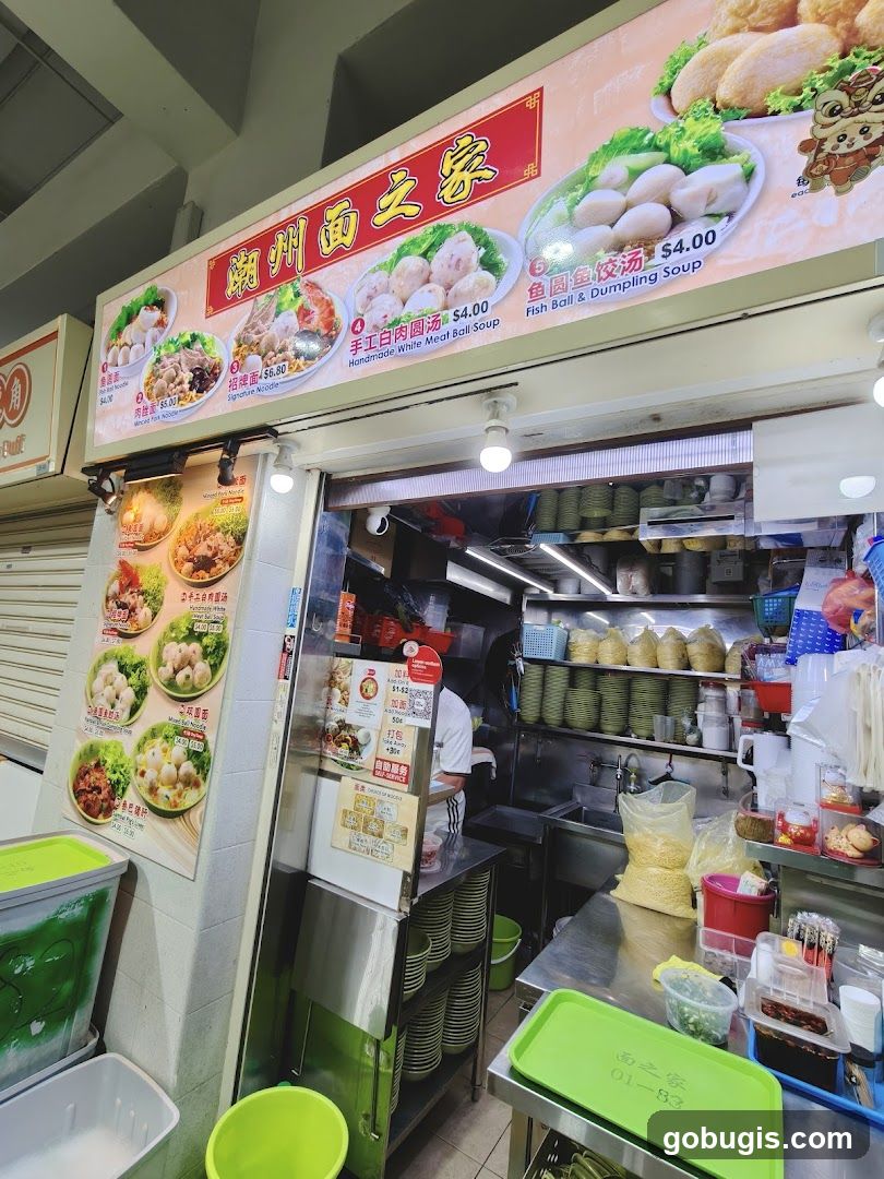 Food Stall Menu