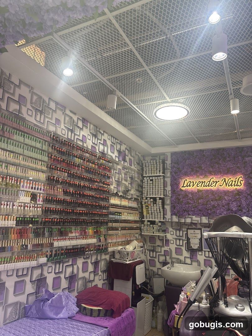 Nail Salon Interior