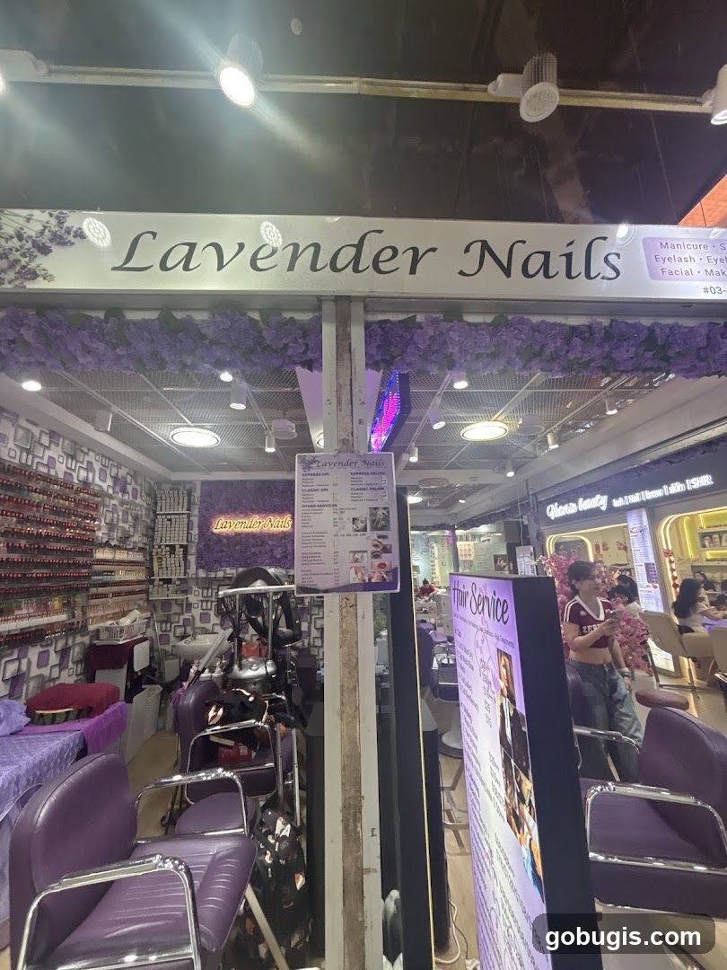 Lavender Nails
