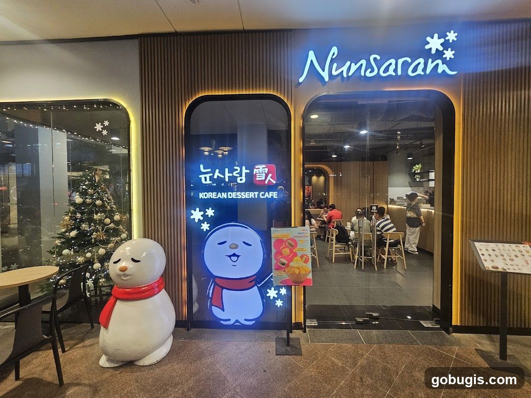 Nunsaram Korean Dessert Cafe Bugis