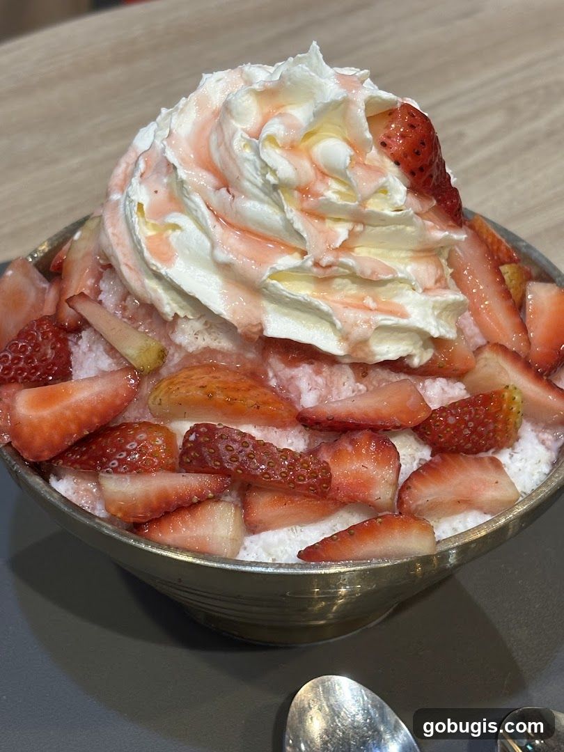 Strawberry Bingsu