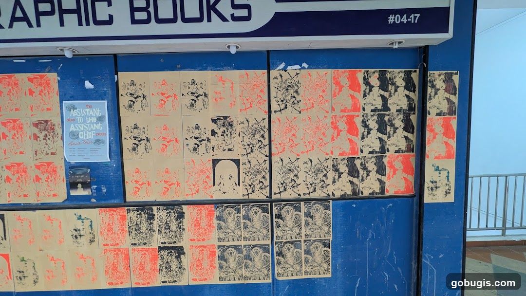 Graphic Books Display