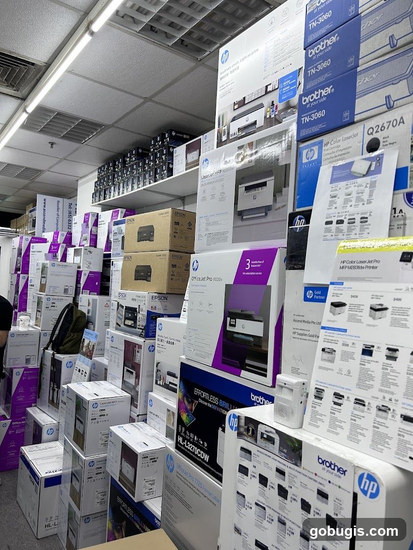Printer Store Display