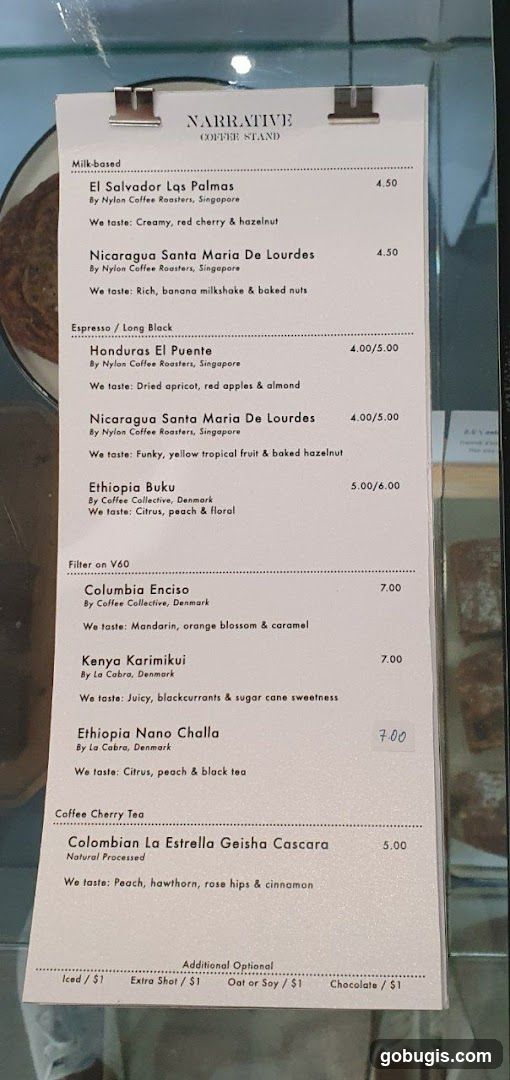 NARRATIVE COFFEE STAND