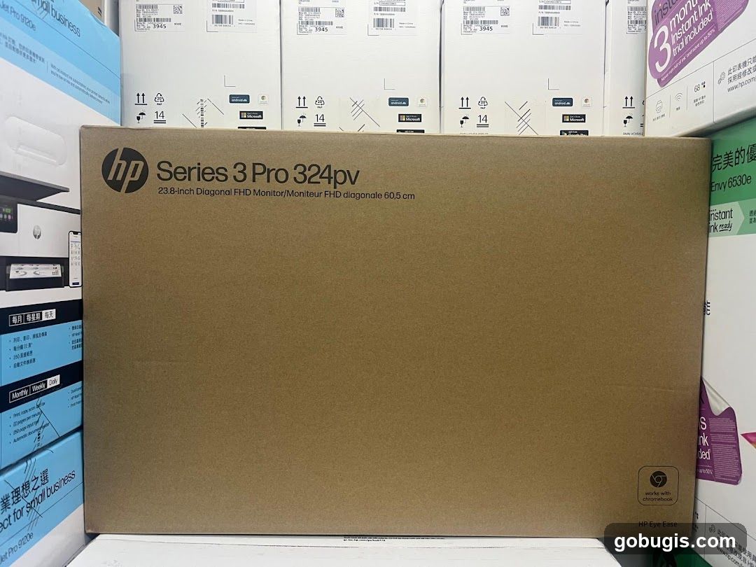 HP Series 3 Pro 324pv Monitor Box