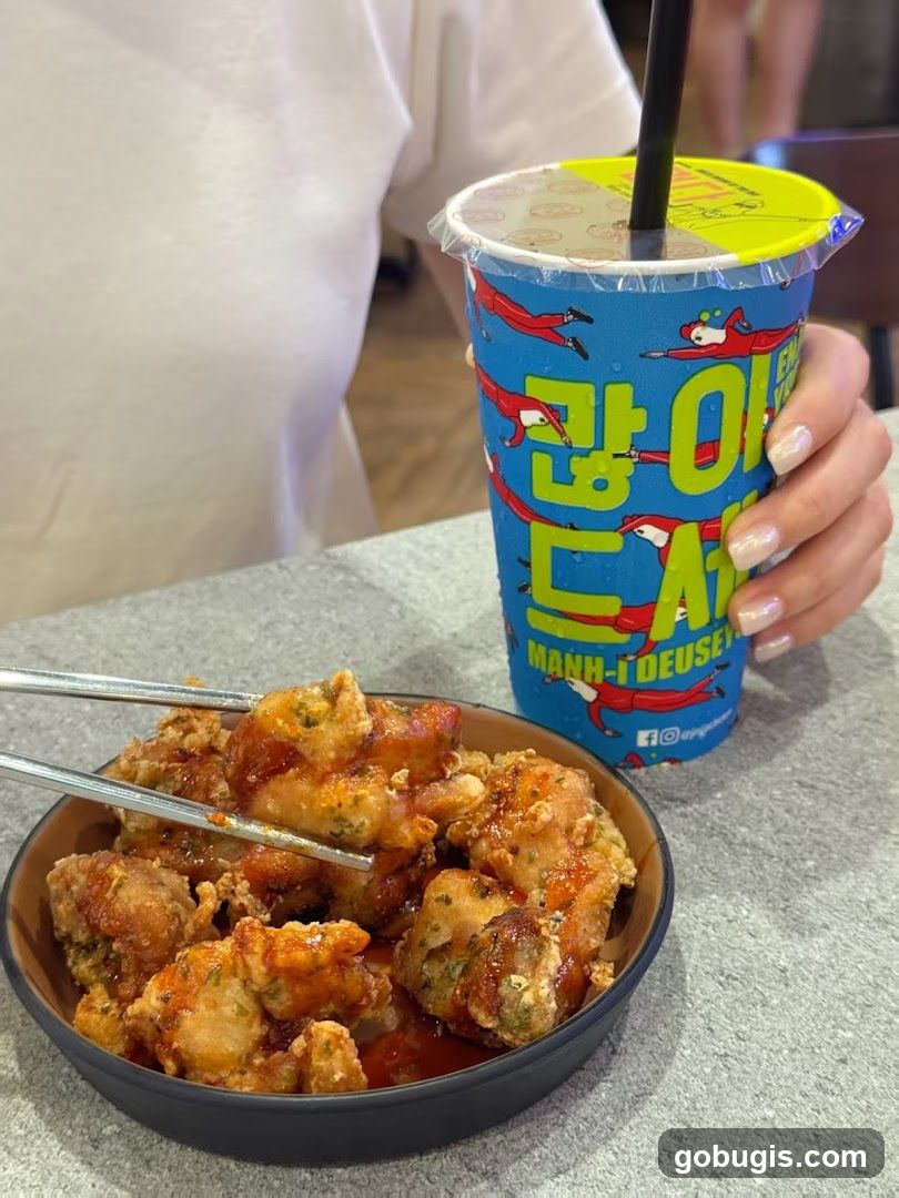 Fried Chicken and Drink