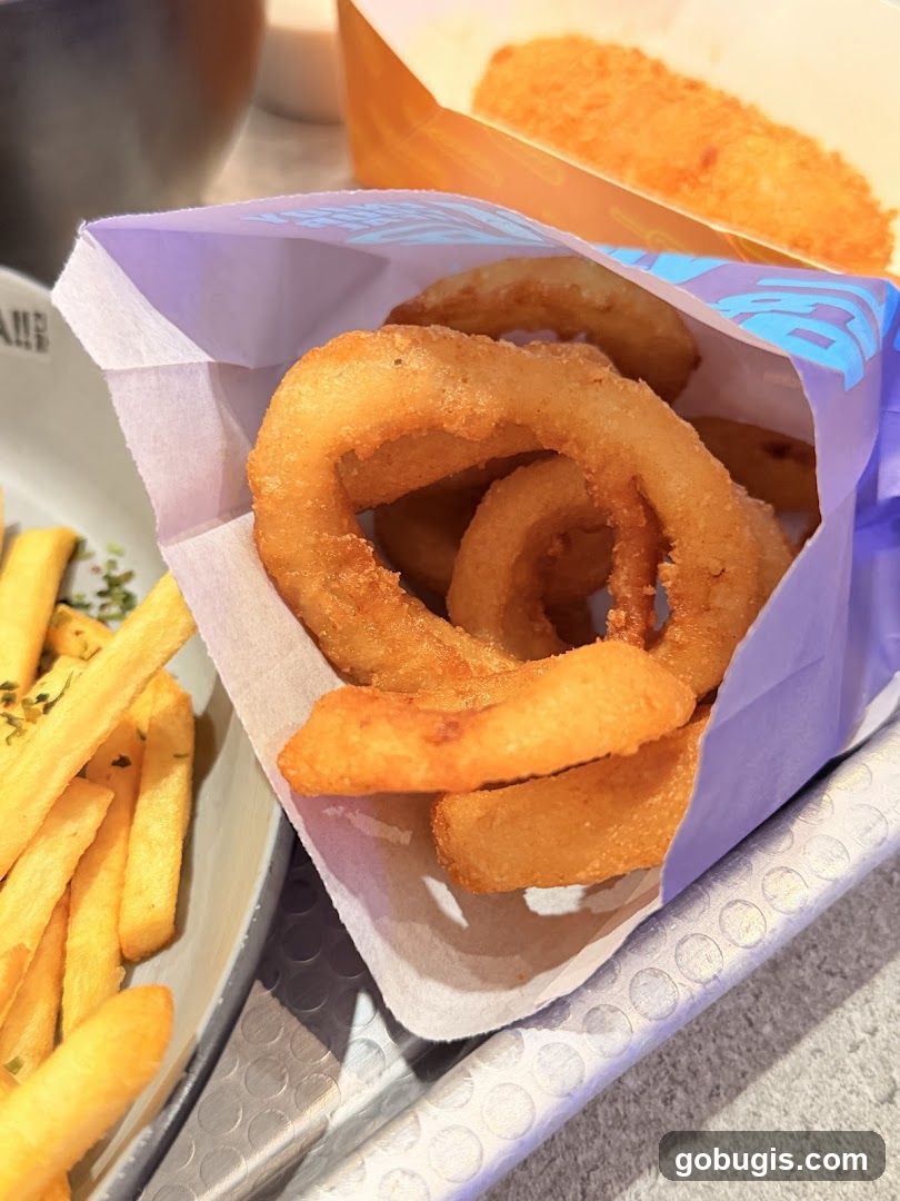 Onion Rings and Fries
