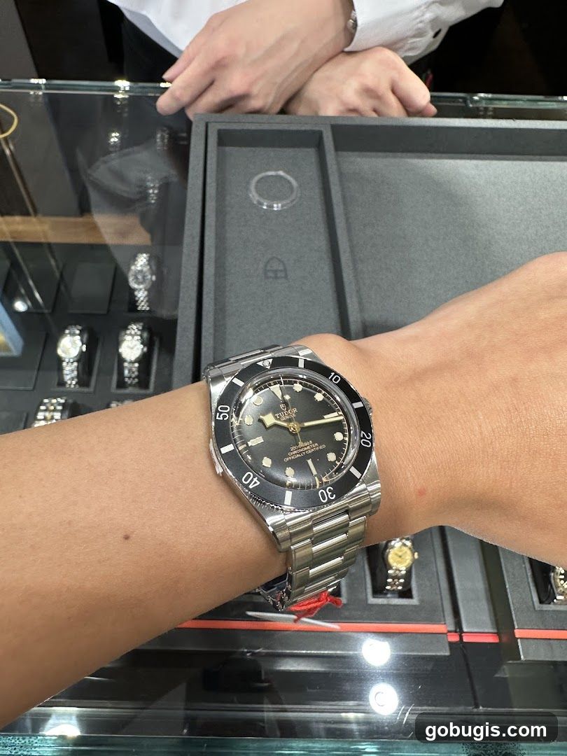Tudor Watch on Wrist